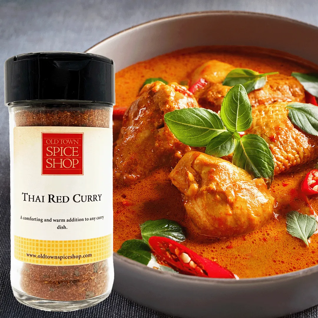 Thai Red Curry, Gourmet Seasonings & Spices - Case of 12 Jars