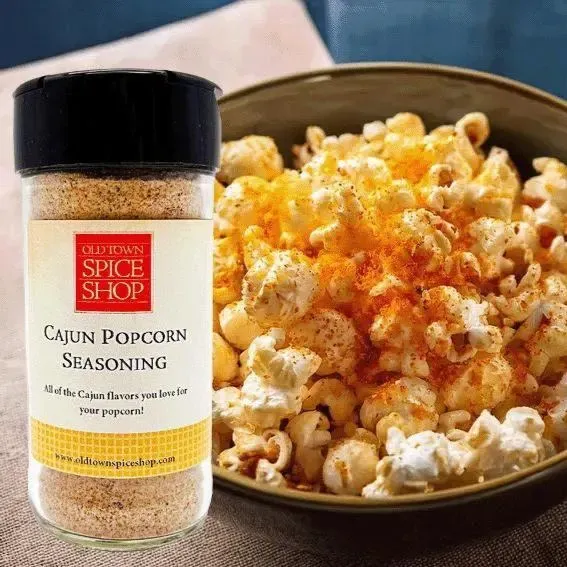 Cajun Popcorn Seasoning, Gourmet Popcorn Seasoning - Case of 12 Jars