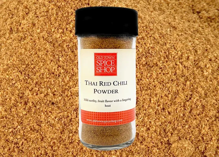 Thai Red Chile Powder, Ground Chili Pepper Powder