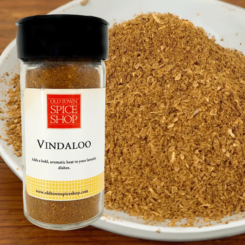 Vindaloo, Gourmet Spices & Seasoning - Case of 12 Jars