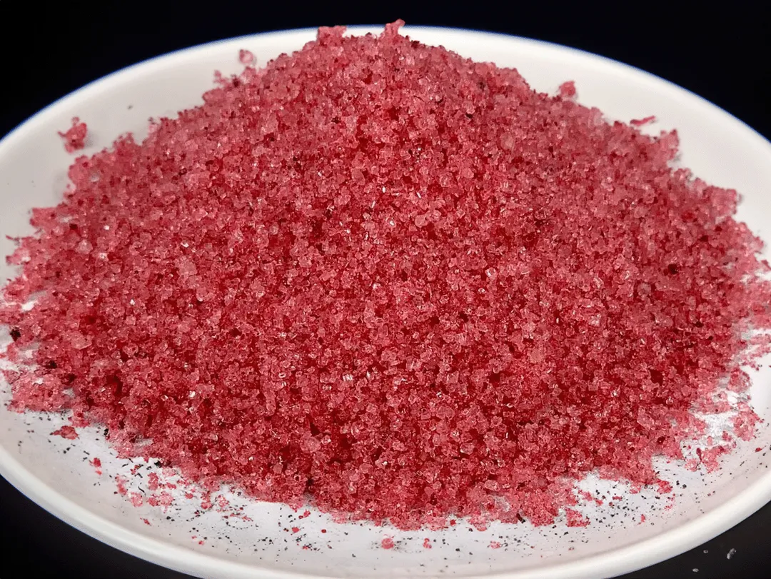 Cherry Sugar, Gourmet Sugar for Baking, Rimming Sugar for Cocktails, Coffee and Tea - Case of 12 Jars
