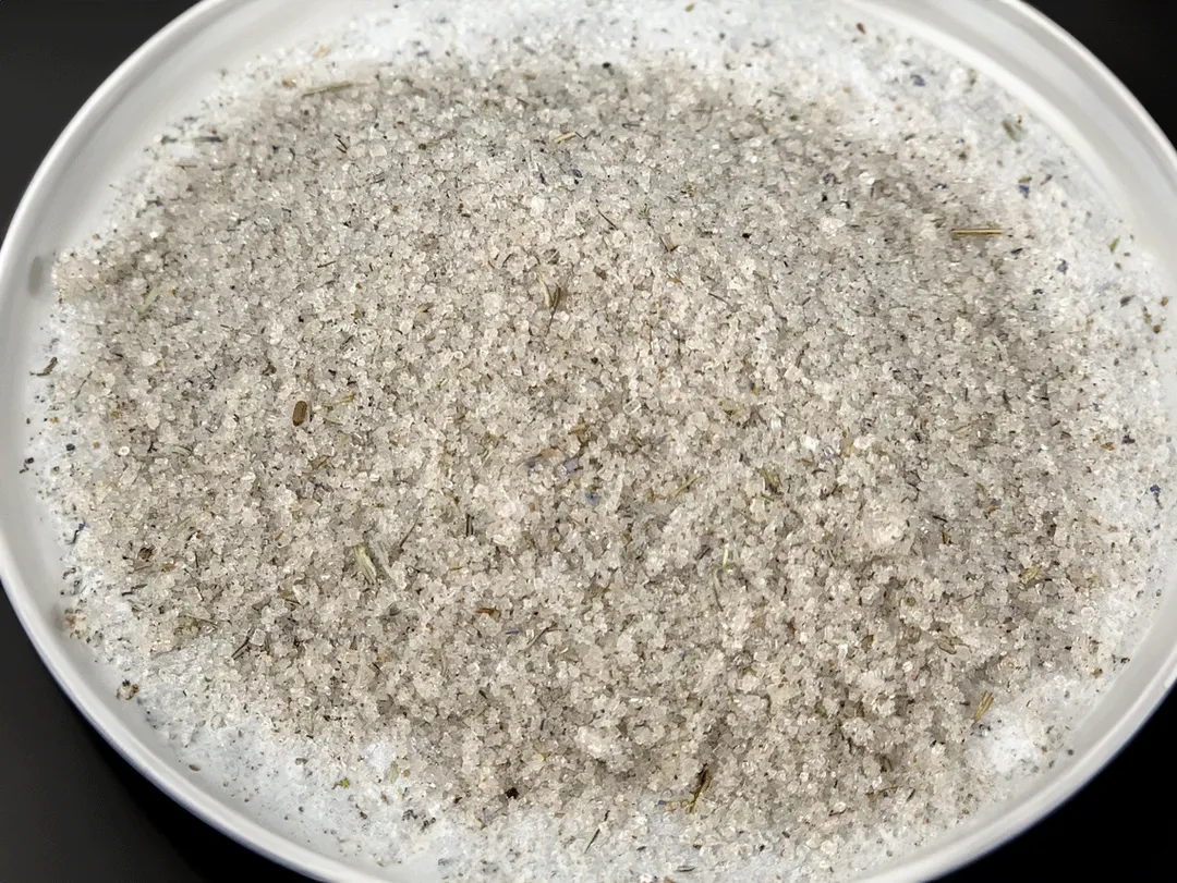 Lavender Sugar, Gourmet Sugar for Baking, Rimming Sugar for Cocktails, Coffee and Tea - Case of 12 Jars