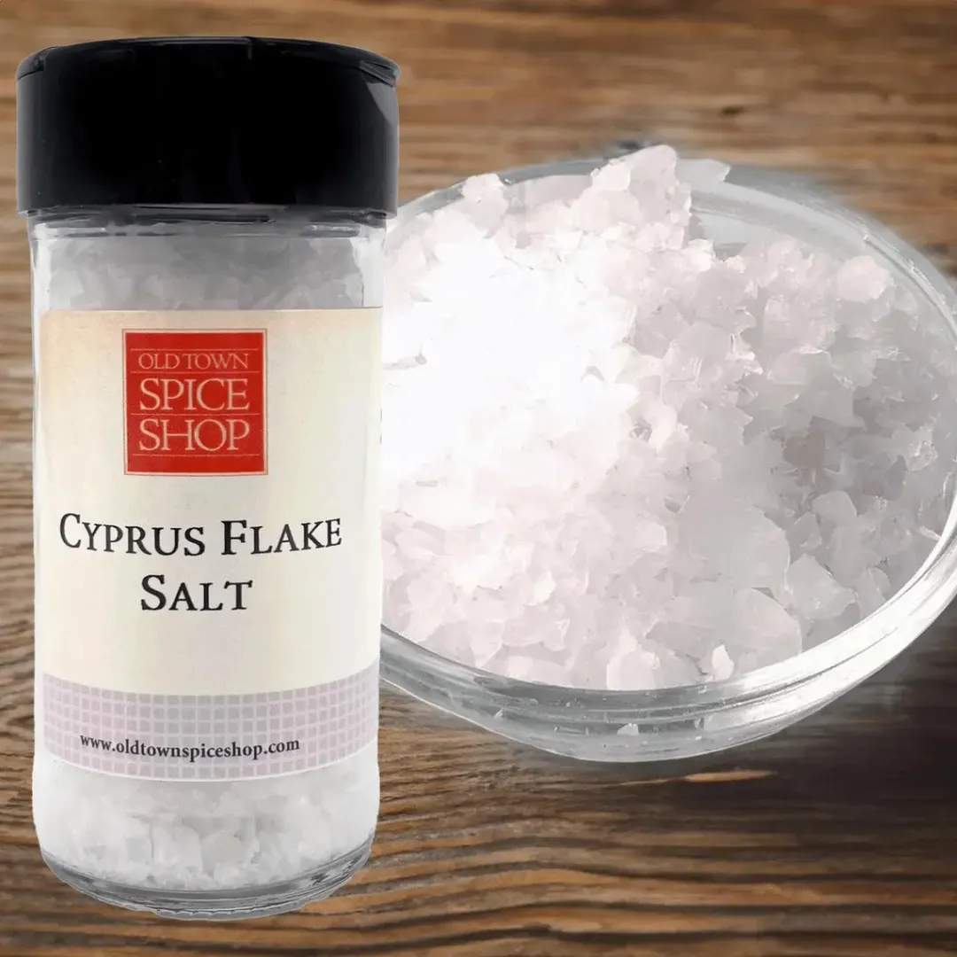 Cyprus Flake Sea Salt for Cooking, Gourmet Salt - Case of 12 Jars