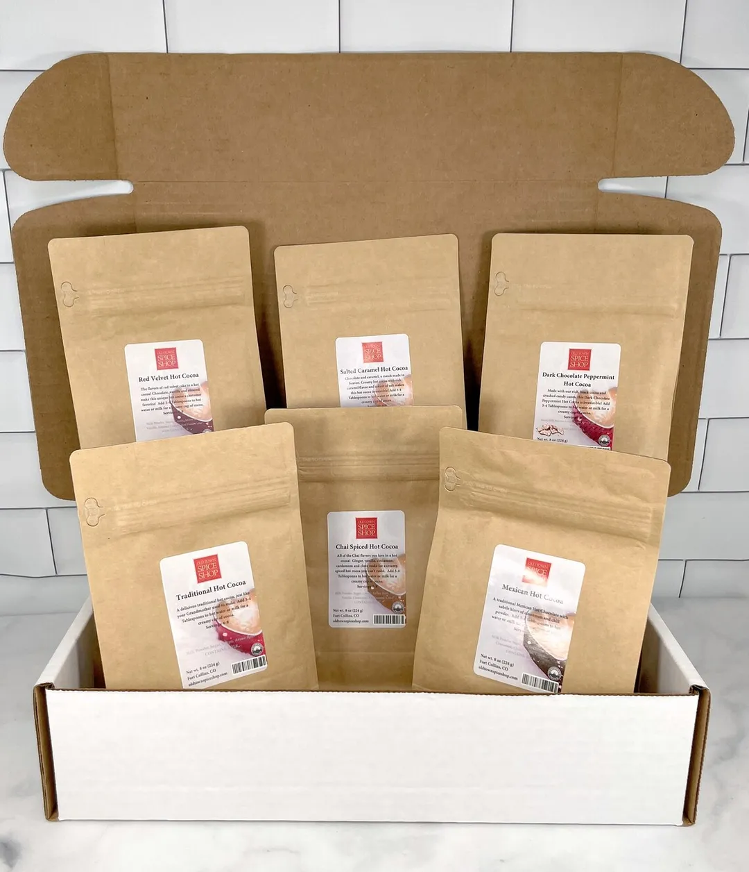 Gourmet Hot Cocoa Collection Gift Box, Hot Chocolate Set