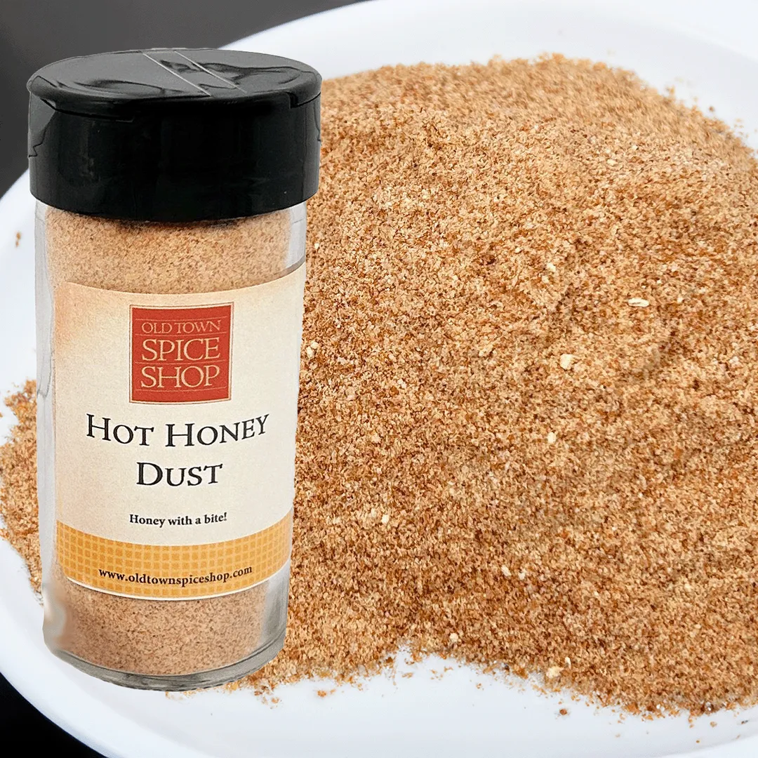 Hot Honey Dust, Spicy Gourmet Seasoning - Case of 12 Jars