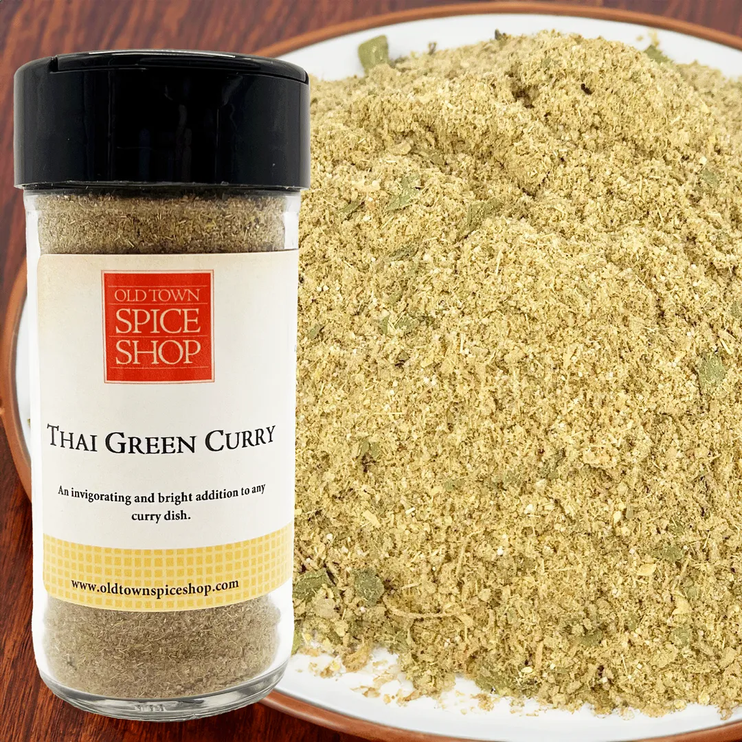 Thai Green Curry, Gourmet Seasonings & Spices - Case of 12 Jars