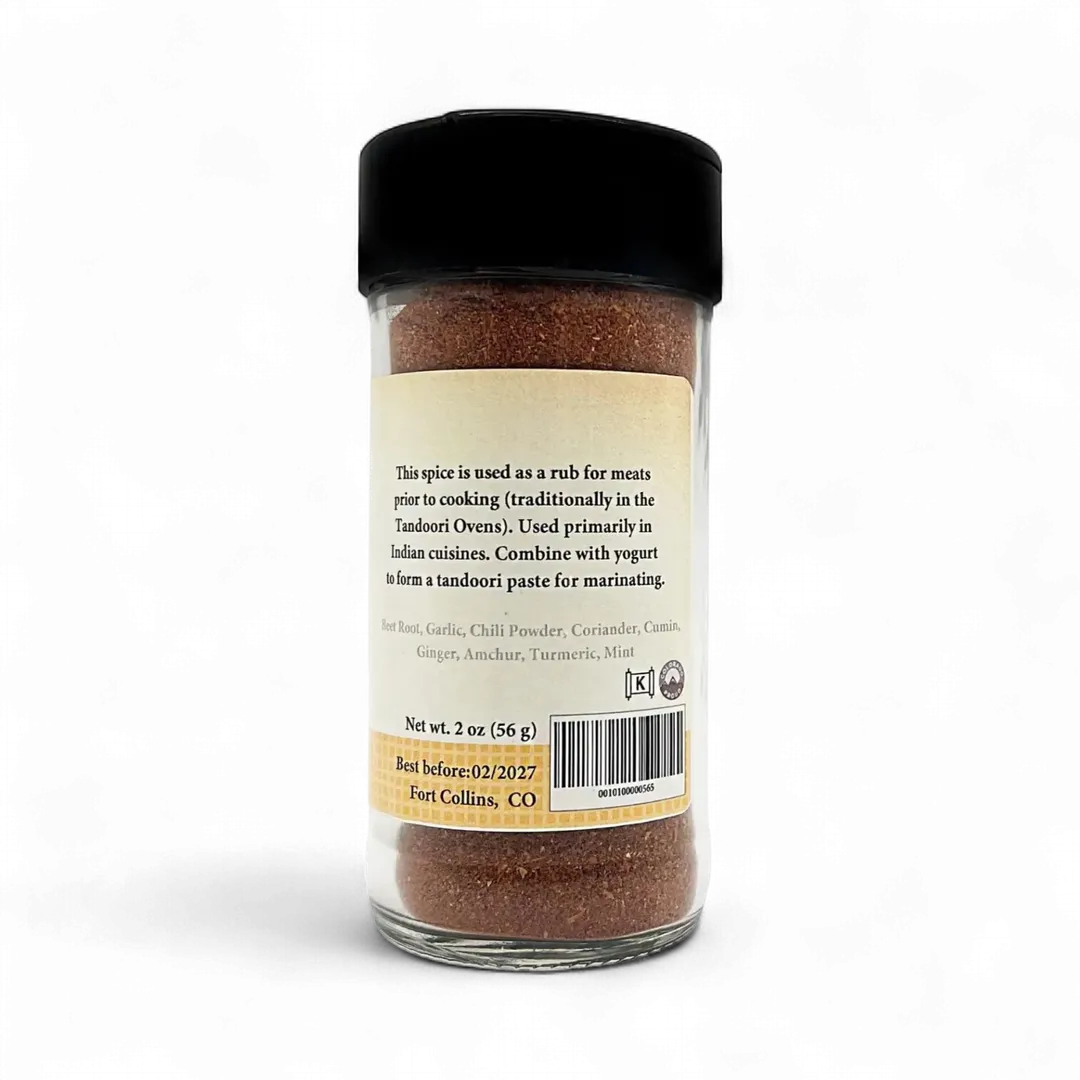 Tandoori, Gourmet Spices & Seasoning - Case of 12 Jars