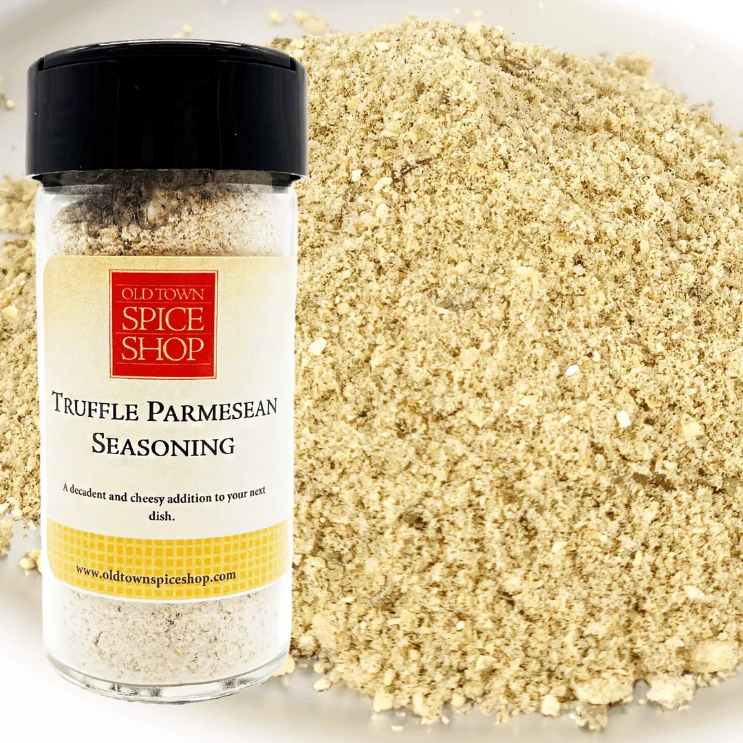 Truffle Parmesan Seasoning, Gourmet Spices, Herbs - Case of 12 Jars