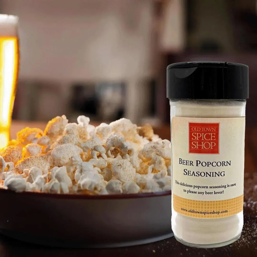 Beer Popcorn Seasoning, Gourmet Popcorn Seasoning - Case of 12 Jars