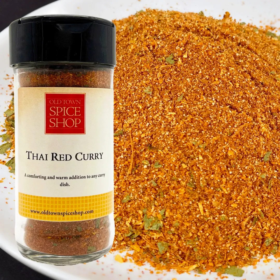 Thai Red Curry, Gourmet Seasonings & Spices - Case of 12 Jars