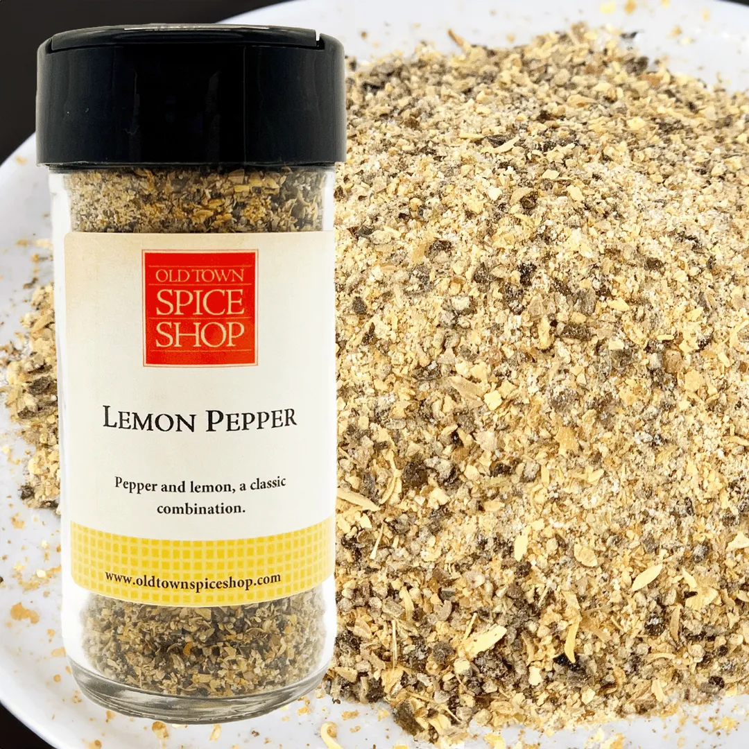 Lemon Pepper, Gourmet Spices & Seasoning - Case of 12 Jars