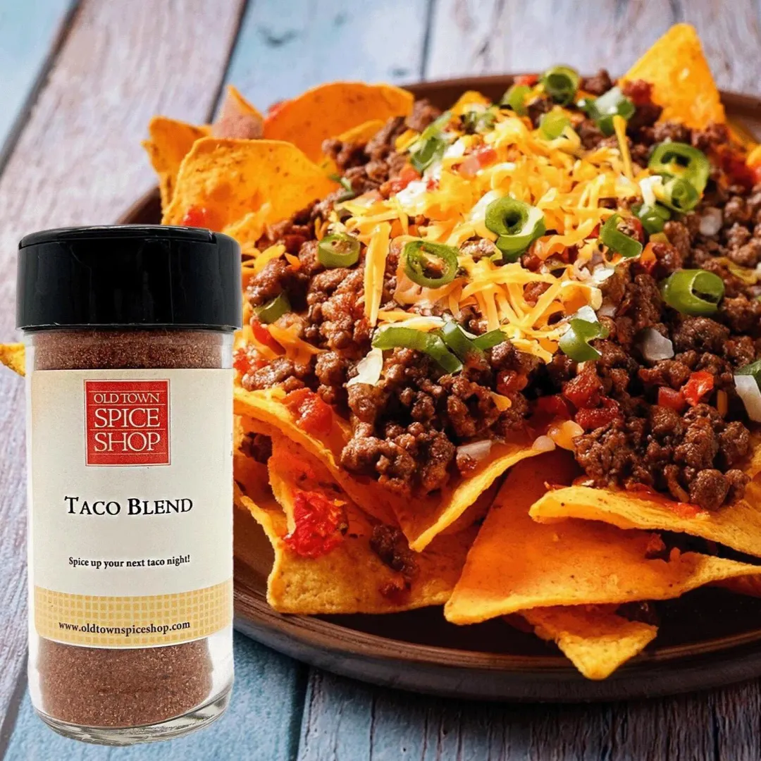 Taco Blend, Gourmet Spices & Seasoning - Case of 12 Jars