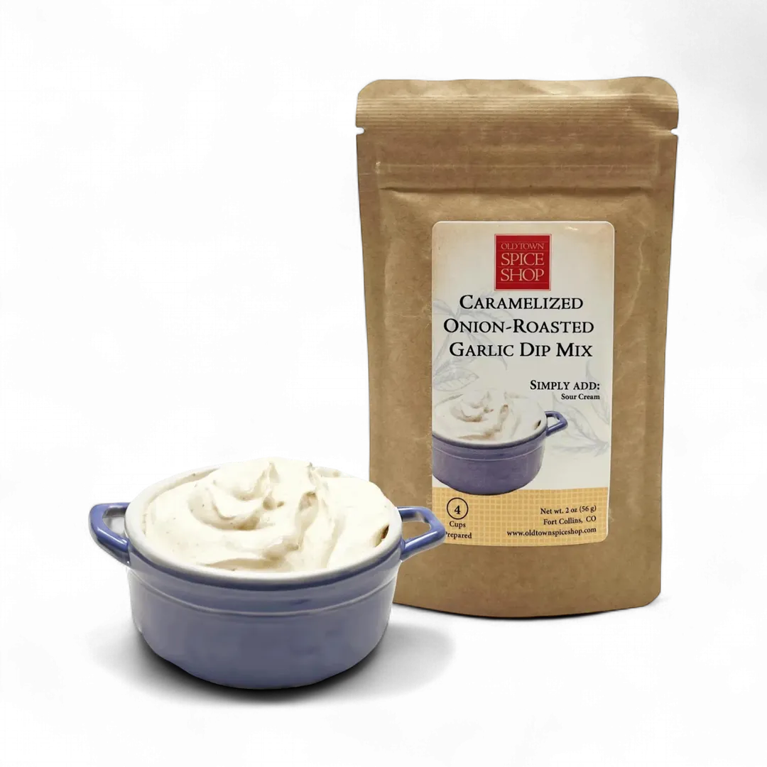 Caramelized Onion Roasted Garlic Dip - Case of 12 Pkgs.  