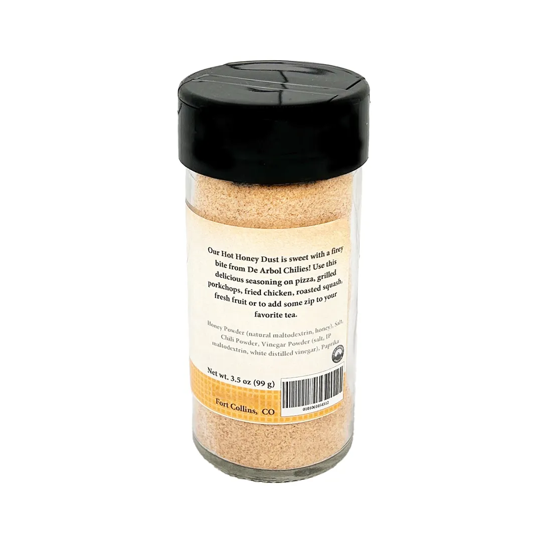 Hot Honey Dust, Spicy Gourmet Seasoning - Case of 12 Jars