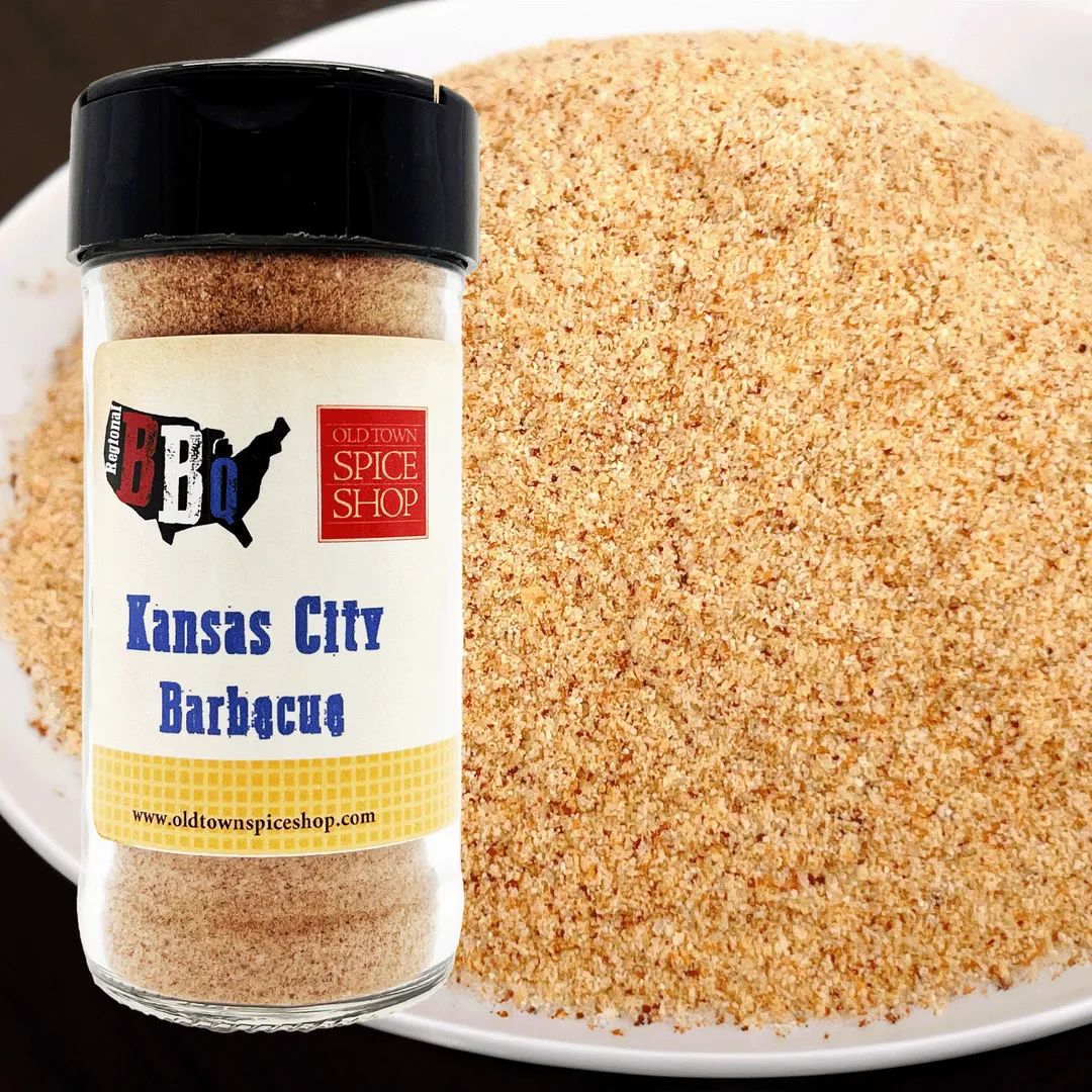 Kansas City Barbecue, Gourmet BBQ Spices & Seasoning - Case of 12 Jars 