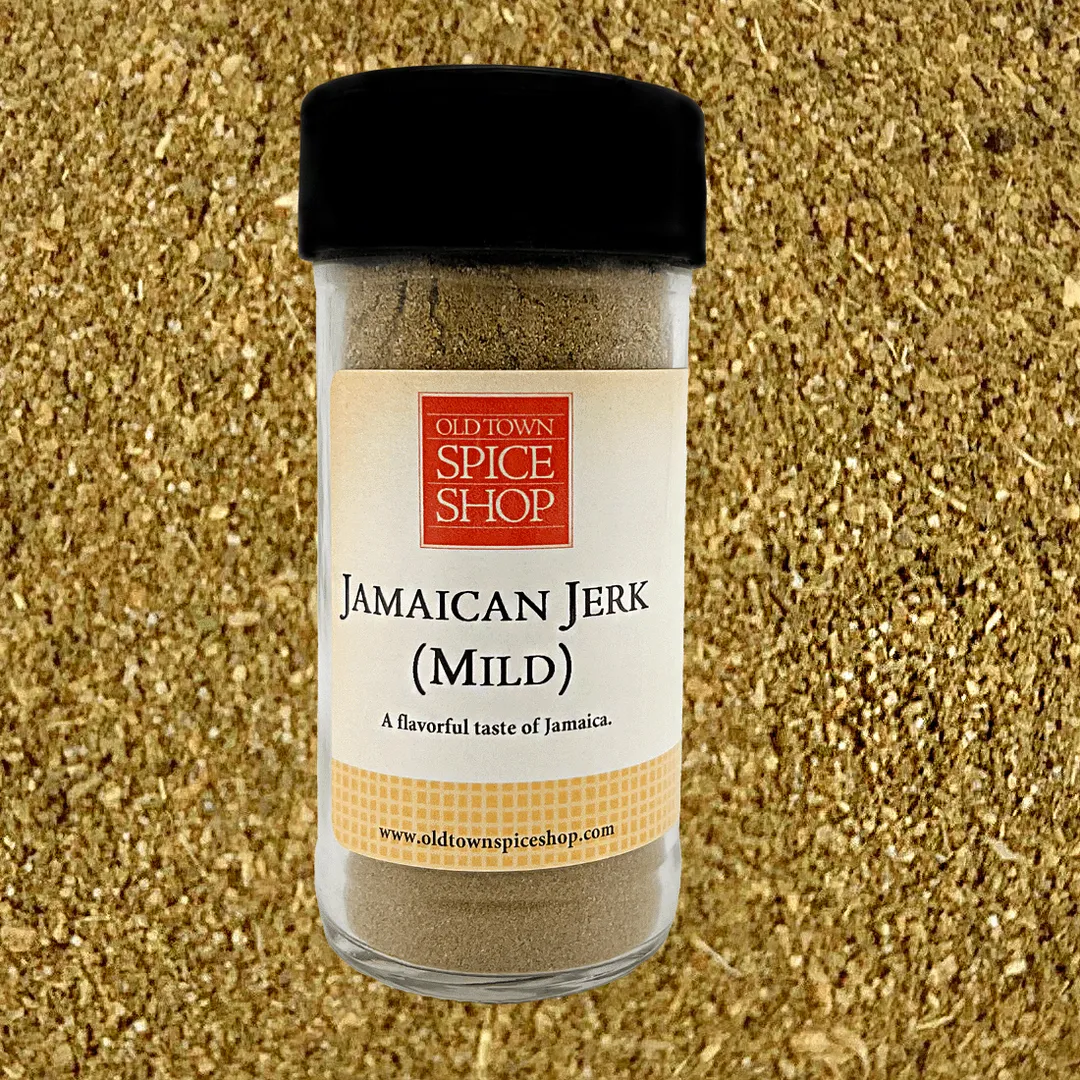 Jamaican Jerk, Mild, Gourmet Spices & Seasoning - Case of 12 Jars