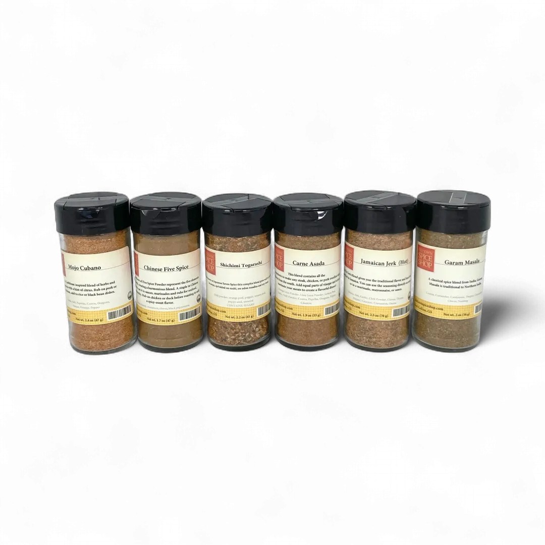 World Traveler Gift Box, Gourmet Spices & Seasoning Set