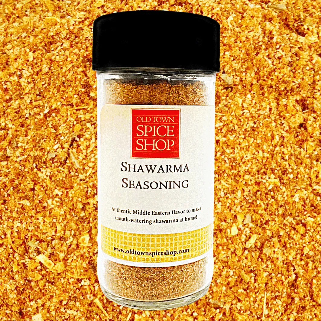 Shawarma Seasoning, Gourmet Spices - Case of 12 Jars 