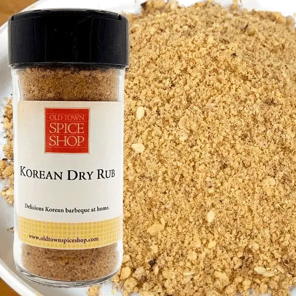 Korean Dry Rub, Gourmet Spices & Seasoning - Case of 12 Jars