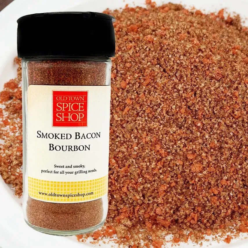 Smoked Bacon Bourbon, Gourmet Spices, Seasoning & Herbs, Grilling Seasoning - Case of 12 Jars