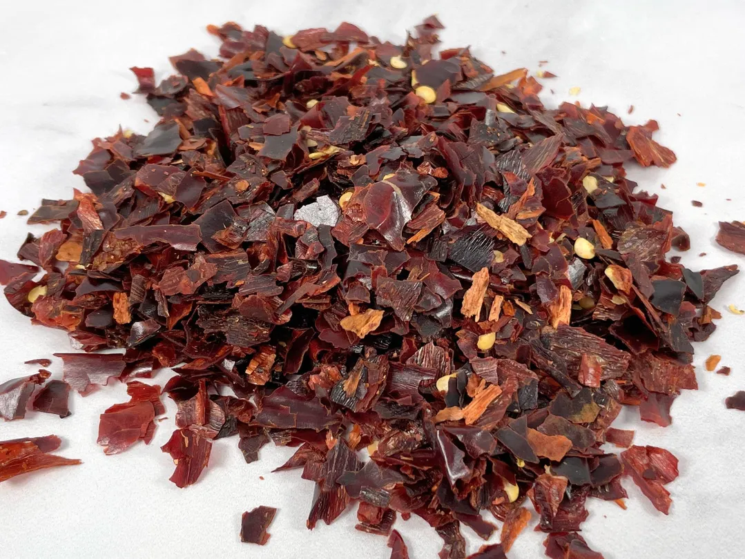 Guajillo Chiles Diced, Mexican Chili Peppers