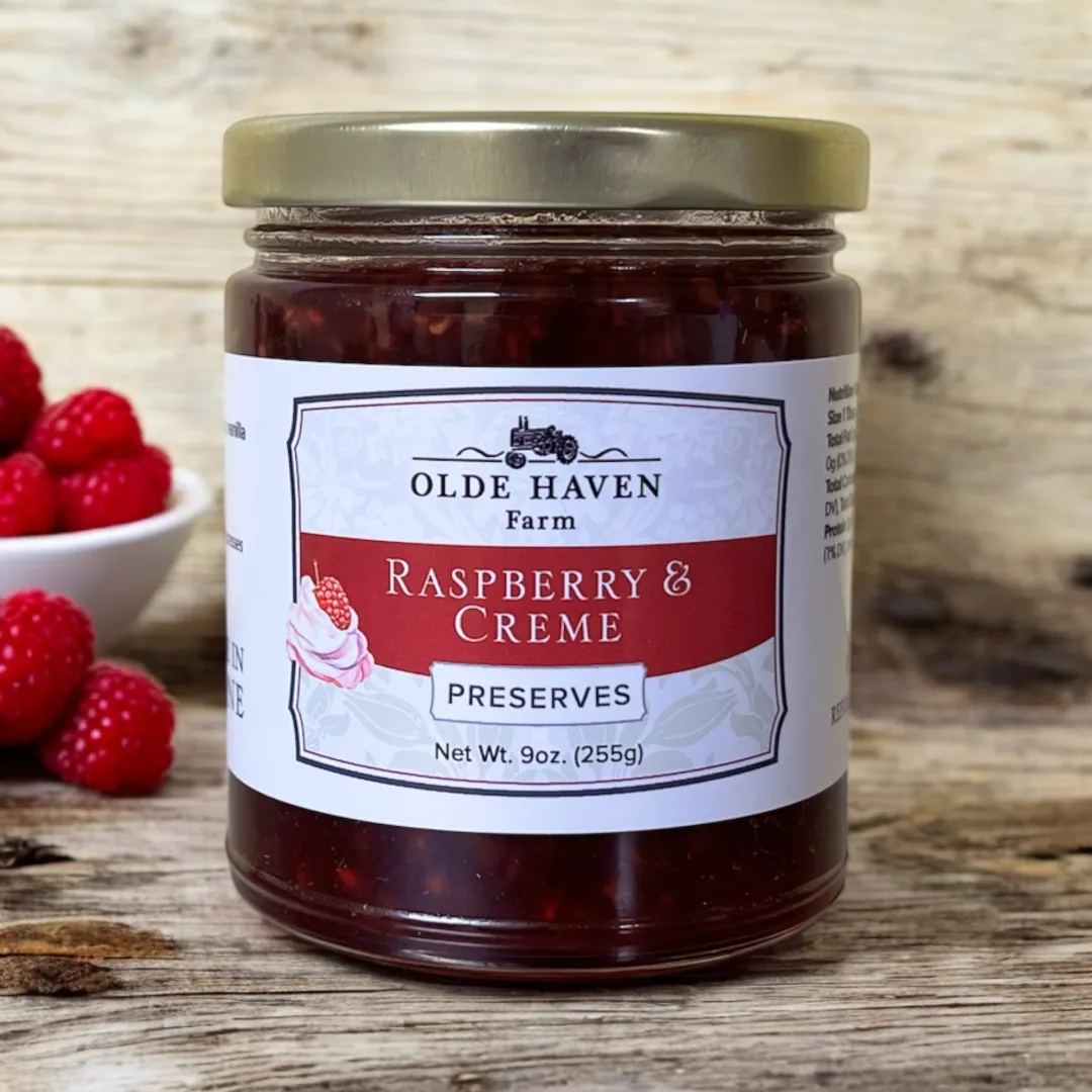 Raspberry Créme Preserves 9oz
