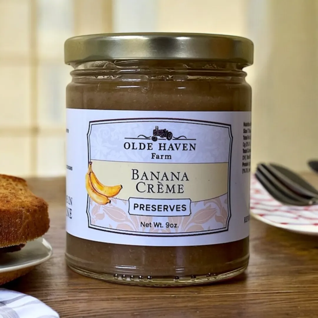 Banana Créme Preserves 9oz