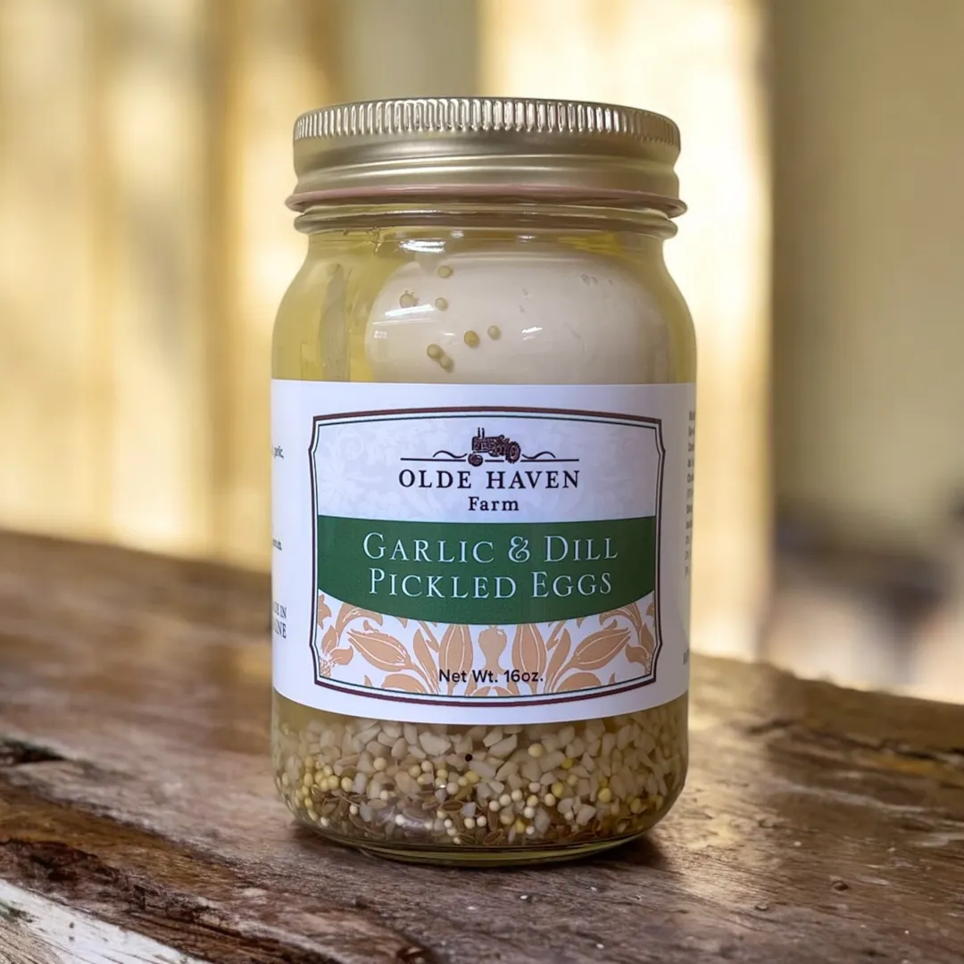 Garlic & Dill Pickled Eggs