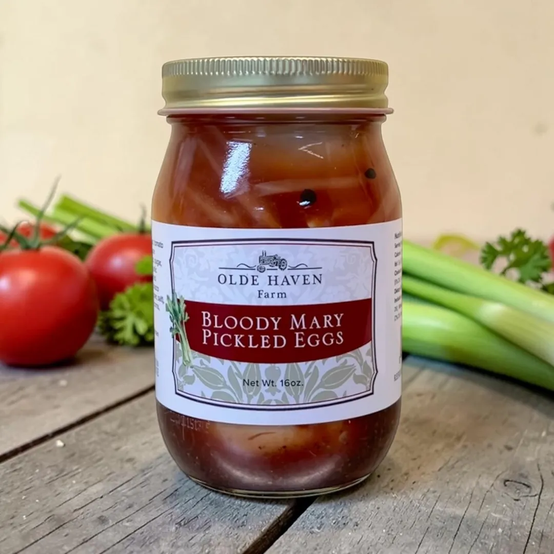 Bloody Mary Pickled Eggs 16oz
