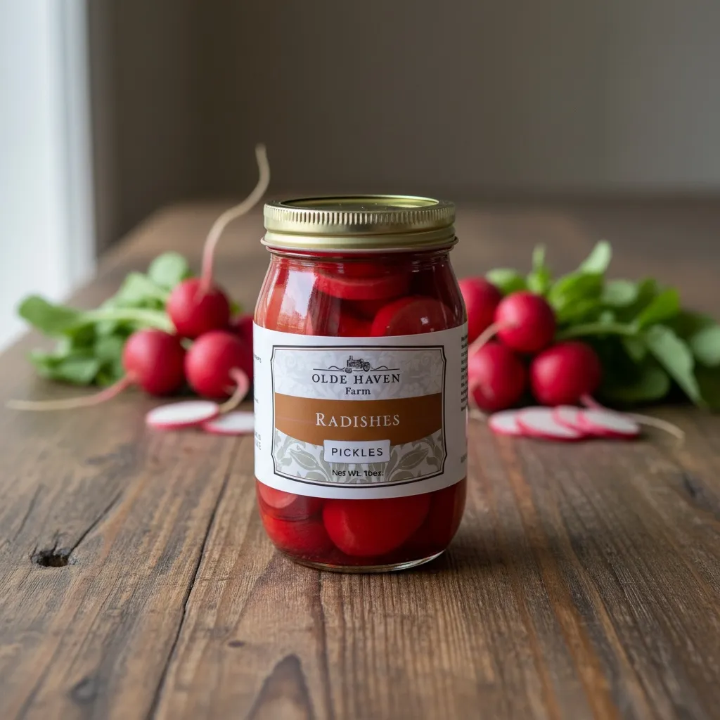 Pickled Radishes 16oz.