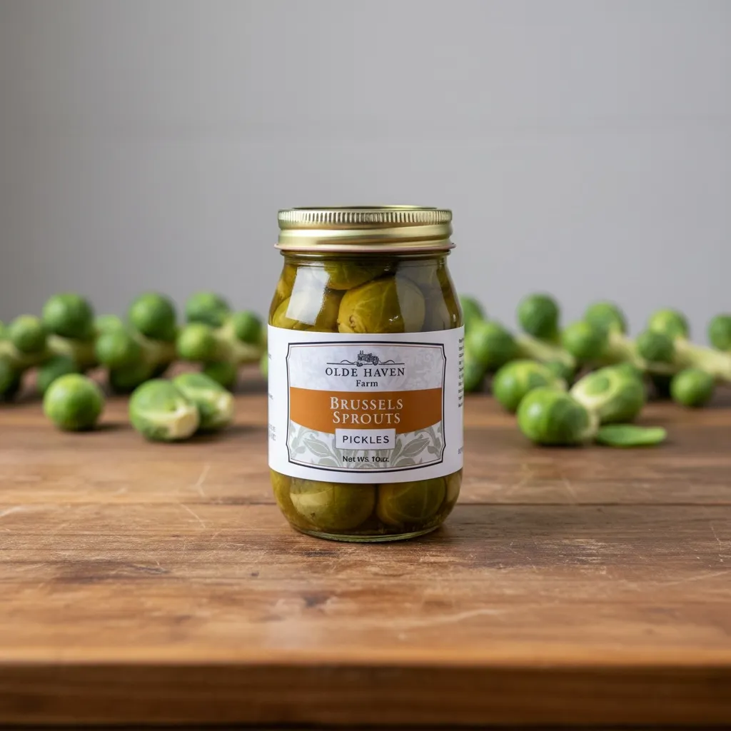 Pickled Brussels 16 oz