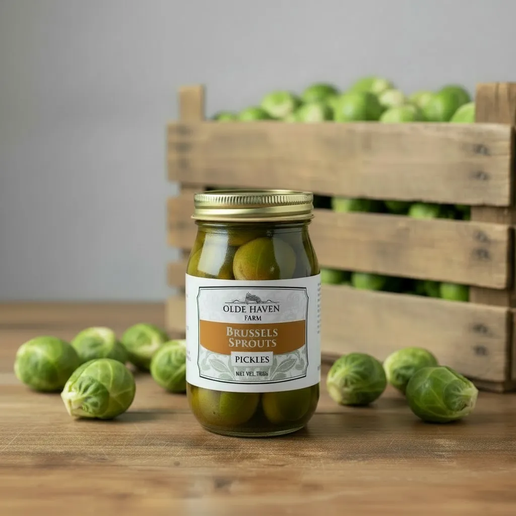 Pickled Brussels 16 oz