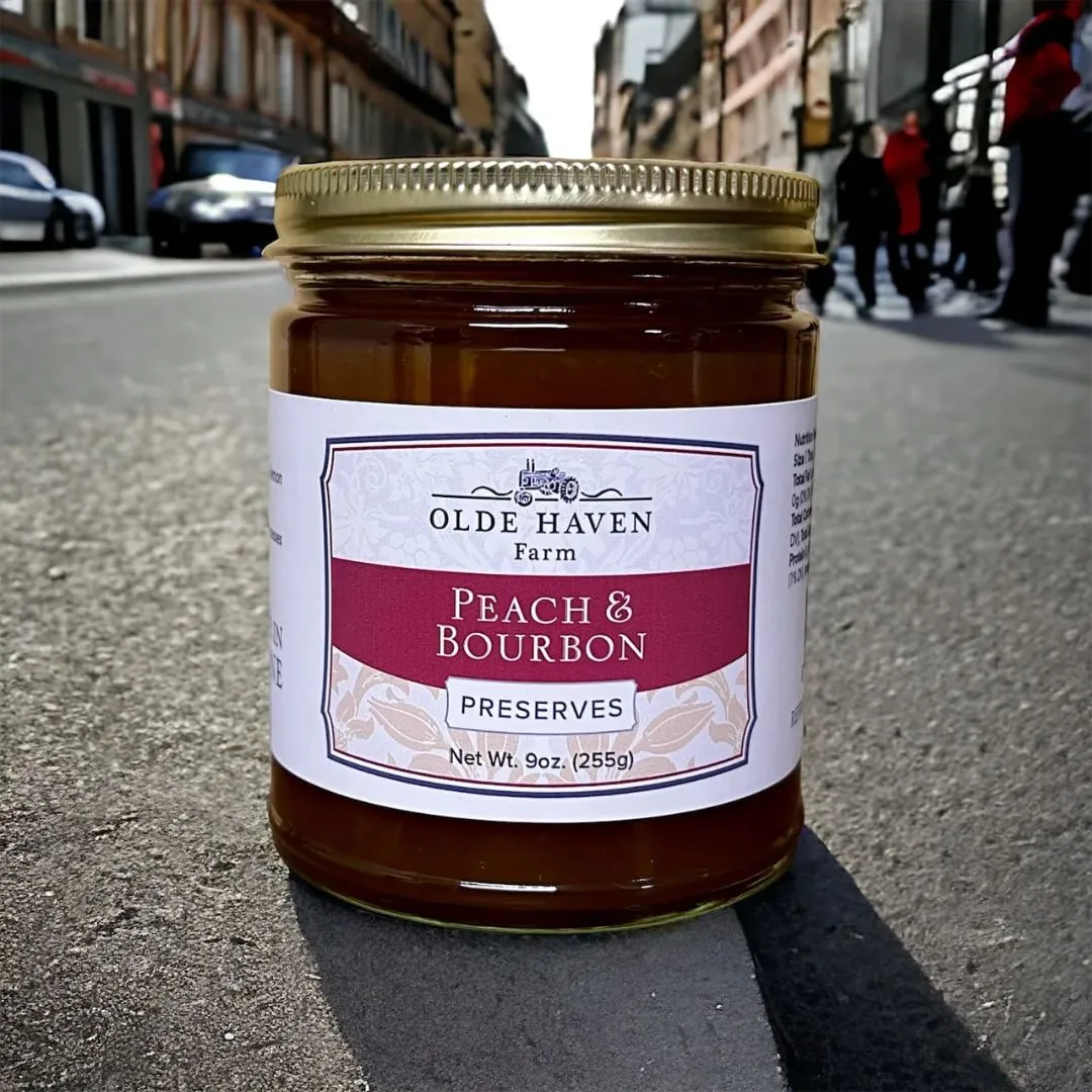 Peach & Bourbon Preserves 9oz