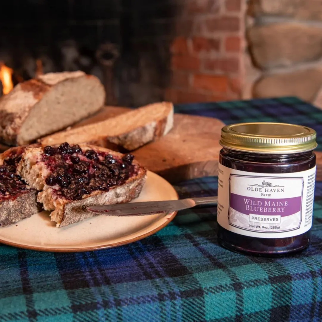 Wild Maine Blueberry Preserves