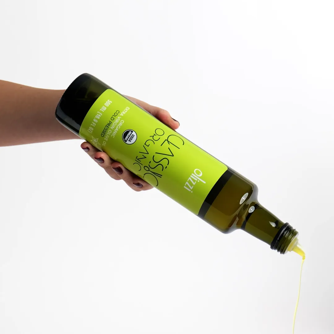 Olizzi Classic Organic Extra Virgin Olive Oil 16.9 FL OZ