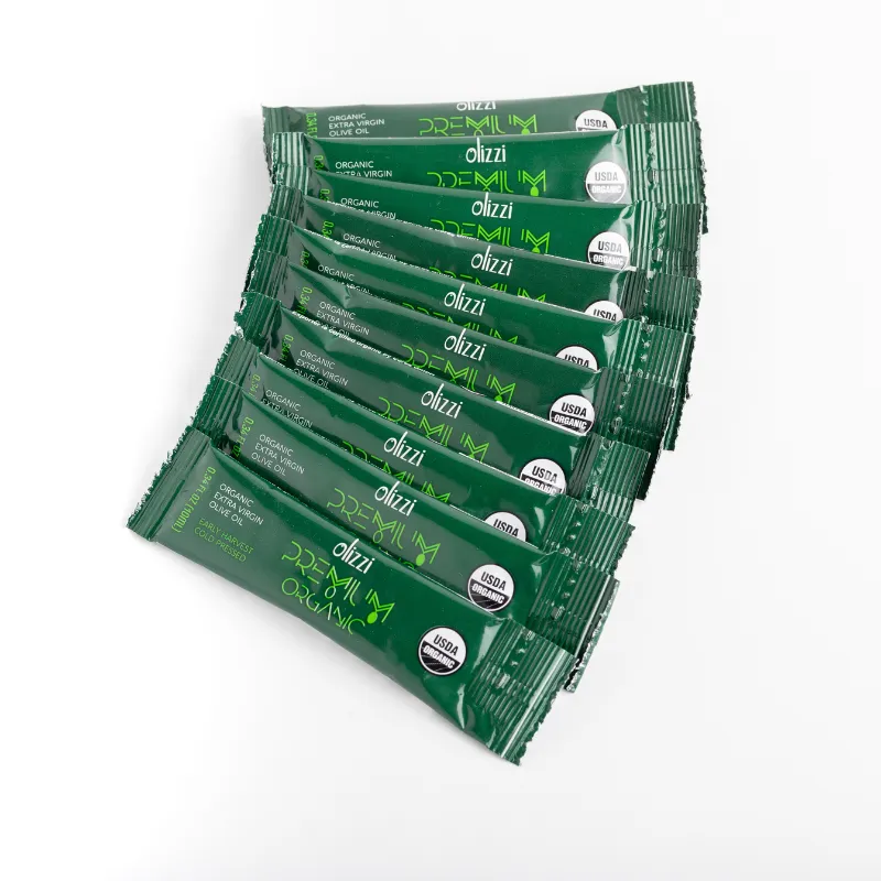 Olizzi Premium Organic EVOO Packets - 10 Packs 3.4 FL OZ)