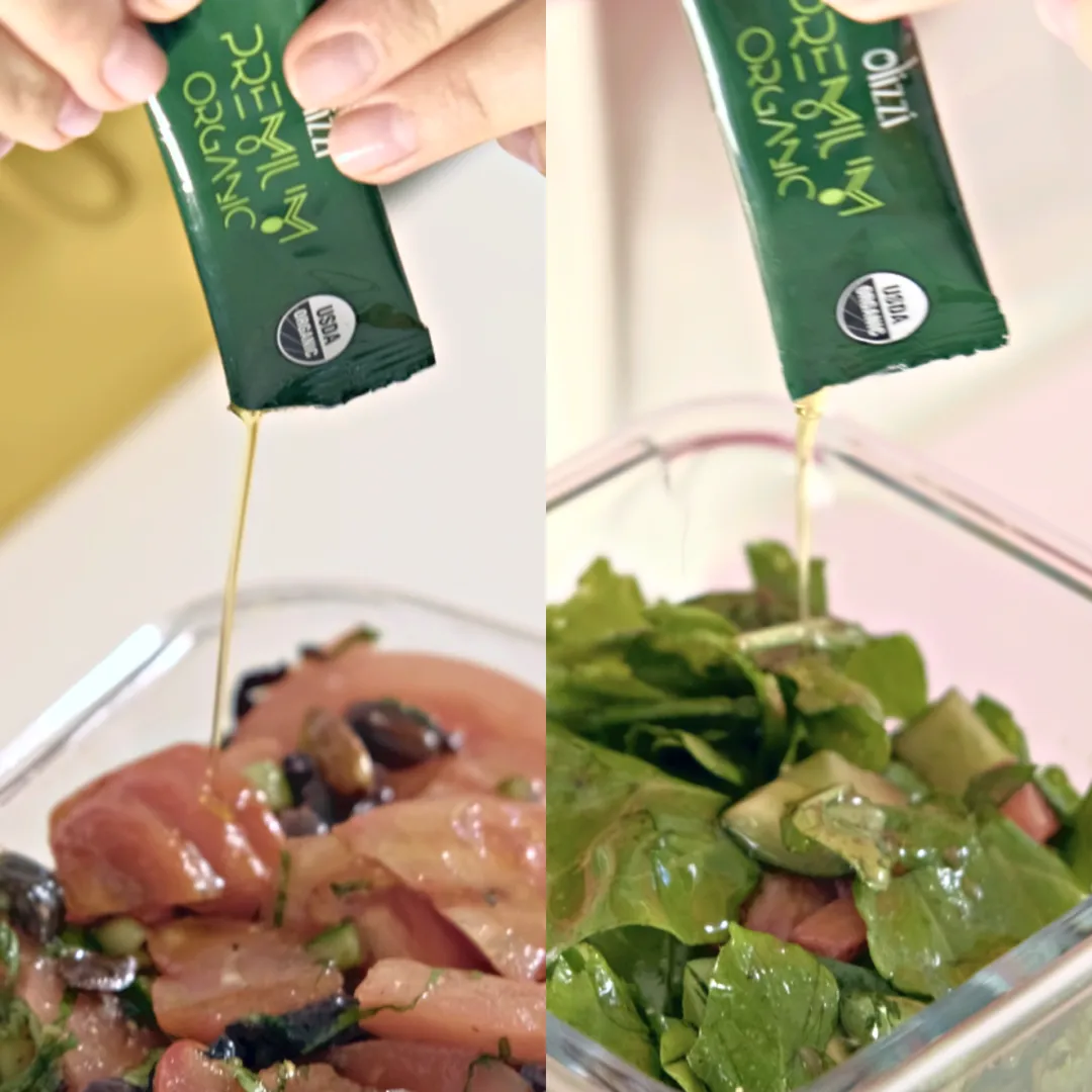 Olizzi Premium Organic EVOO Packets - 25 Packs (8.45 FL OZ)