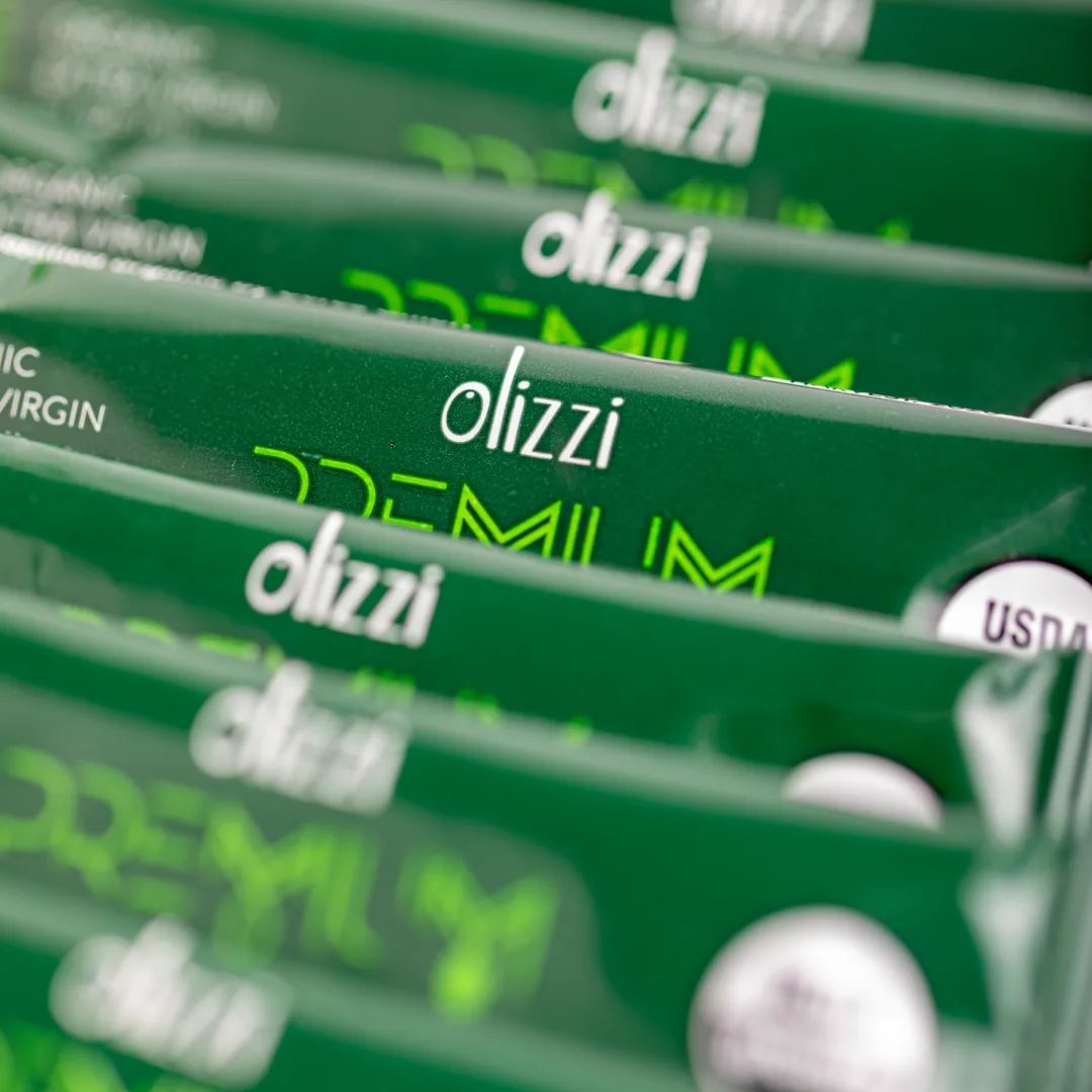 Olizzi Premium Organic EVOO Packets - 25 Packs (8.45 FL OZ)