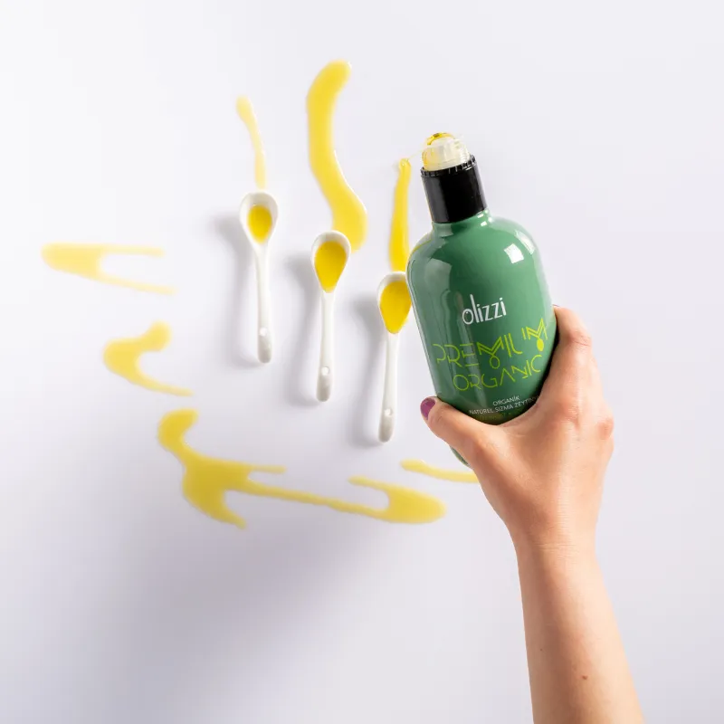 Olizzi Premium Organic Extra Virgin Olive Oil 16.9 FL OZ