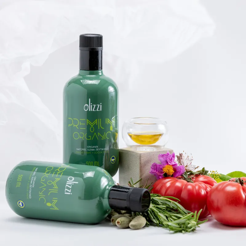 Olizzi Premium Organic Extra Virgin Olive Oil 16.9 FL OZ