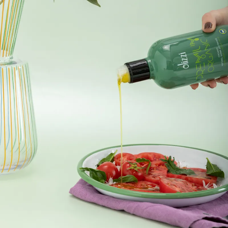 Olizzi Premium Organic Extra Virgin Olive Oil 16.9 FL OZ