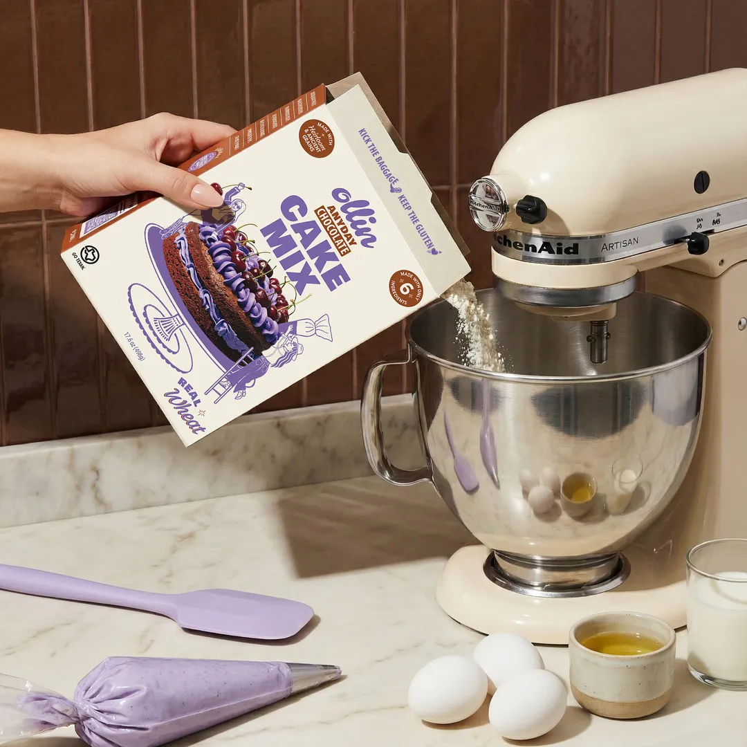 Artisan Chocolate Cake Mix — Heritage Wheat, Michelin-Approved Flour