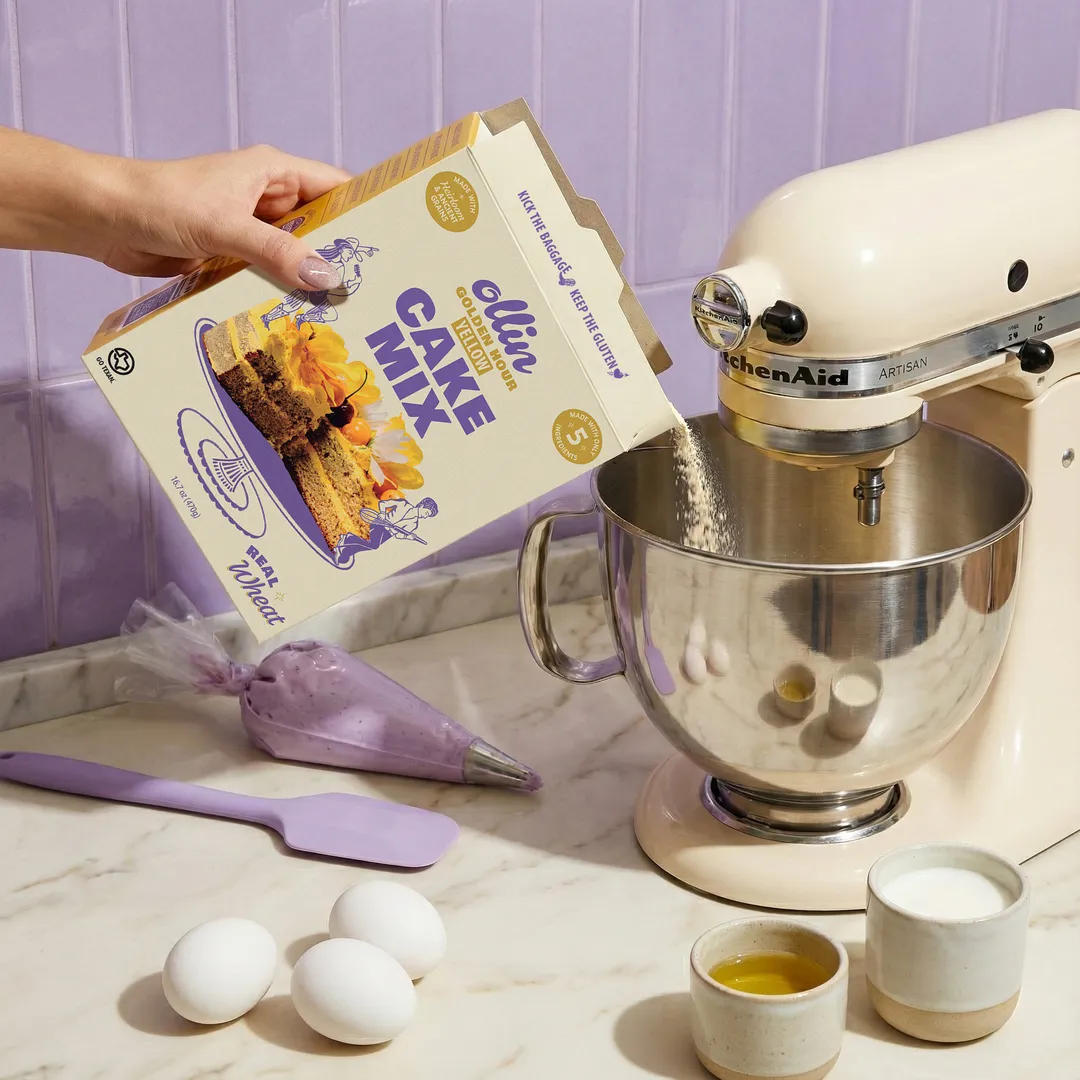 Artisan Yellow Cake Mix — Heritage Wheat, Bakery Style