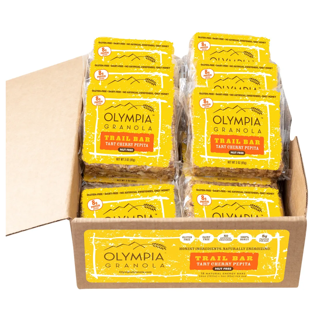 Olympia Granola Tart Cherry Pepita Trail Bar Granola Bar