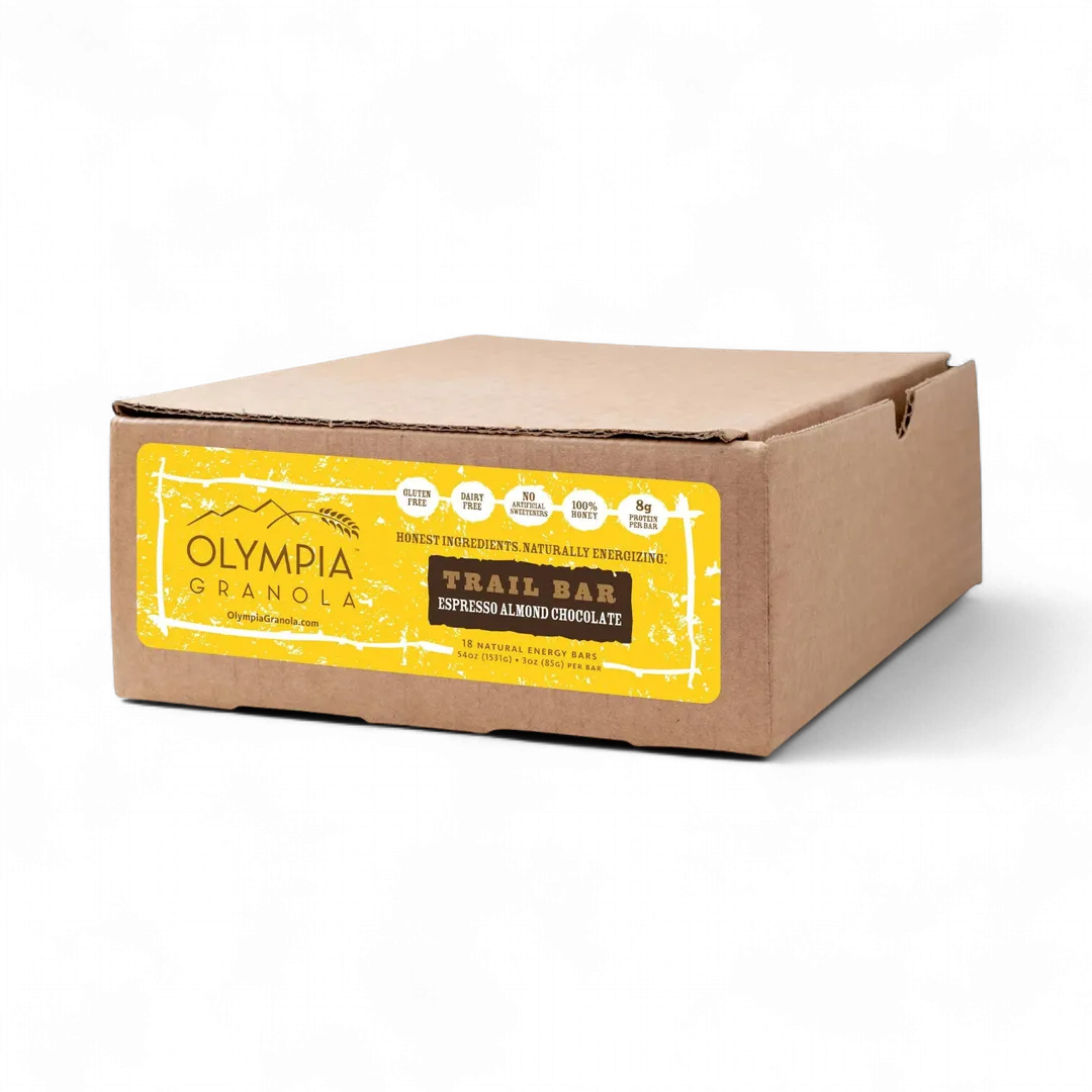 Olympia Granola Espresso Almond Chocolate Granola Bar Case