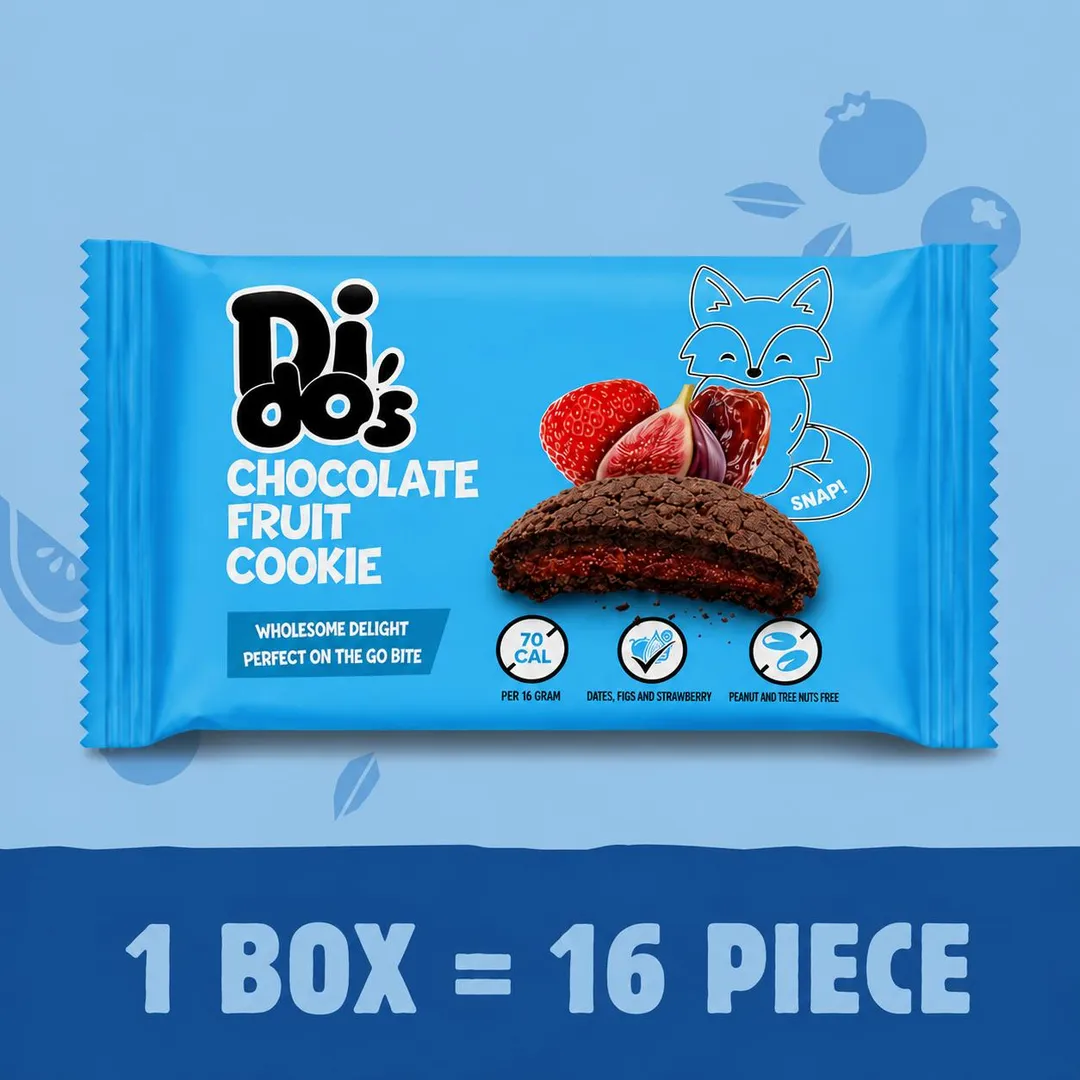 Chocolate Fruit Cookie (16pc display caddy)