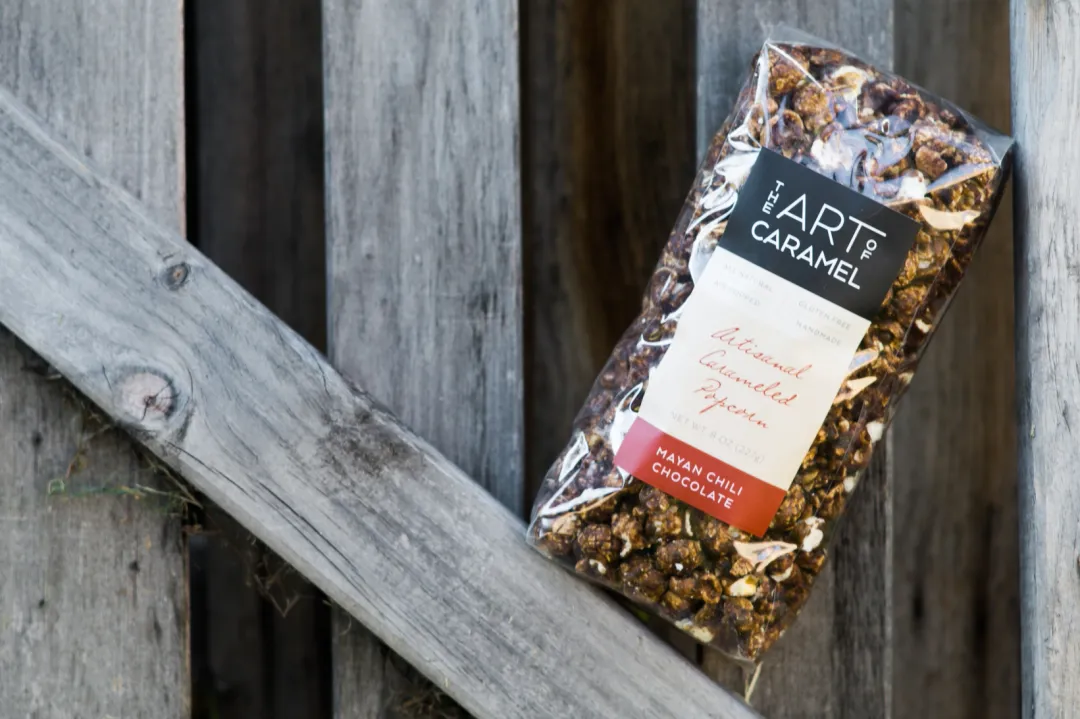 Mini Mayan Chili Caramel Popcorn 2 oz