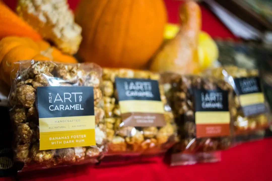 Mini Bananas Foster Dark Rum Caramel Popcorn 2 oz