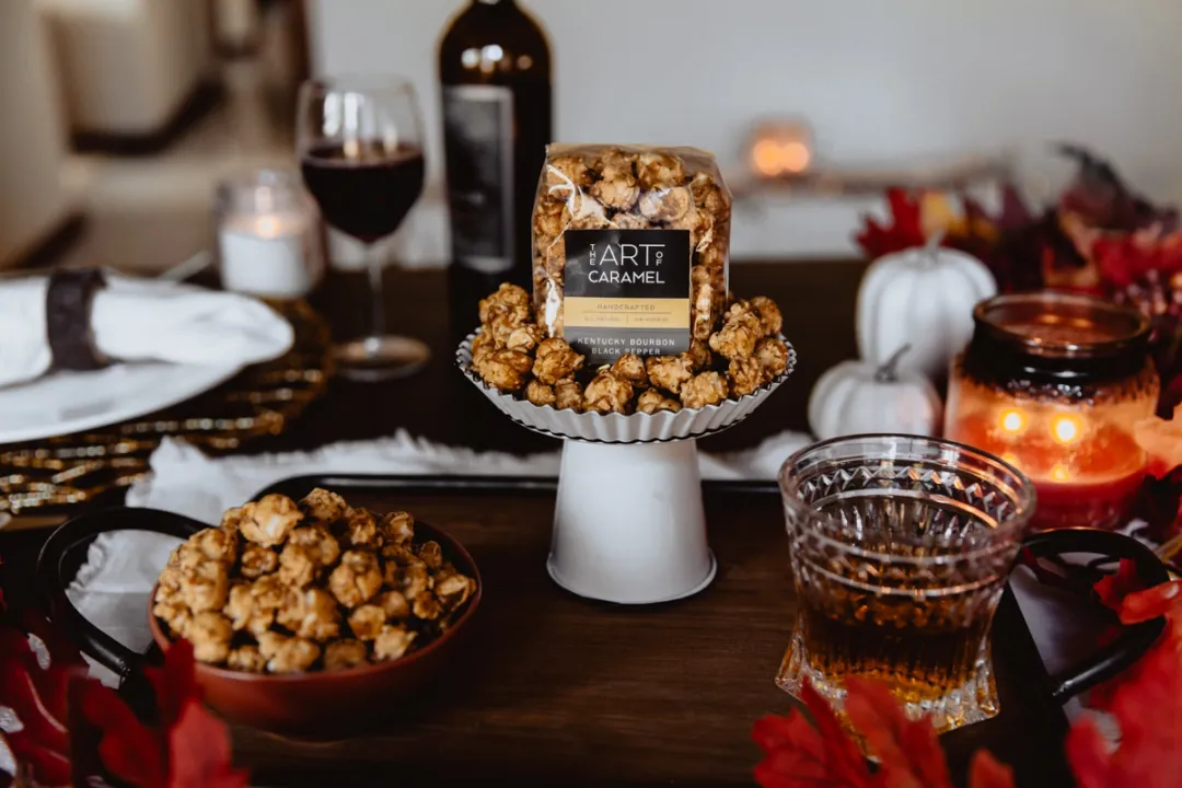 Mini Kentucky Bourbon Black Pepper Caramel Popcorn