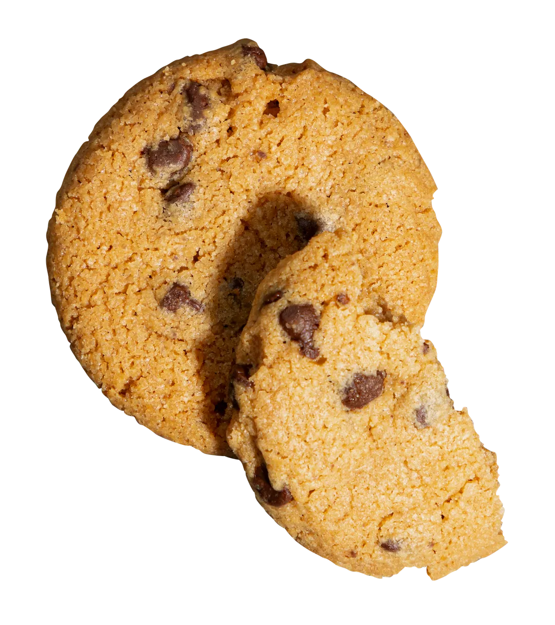Crispy Peanut Butter Chocolate Chip Cookies